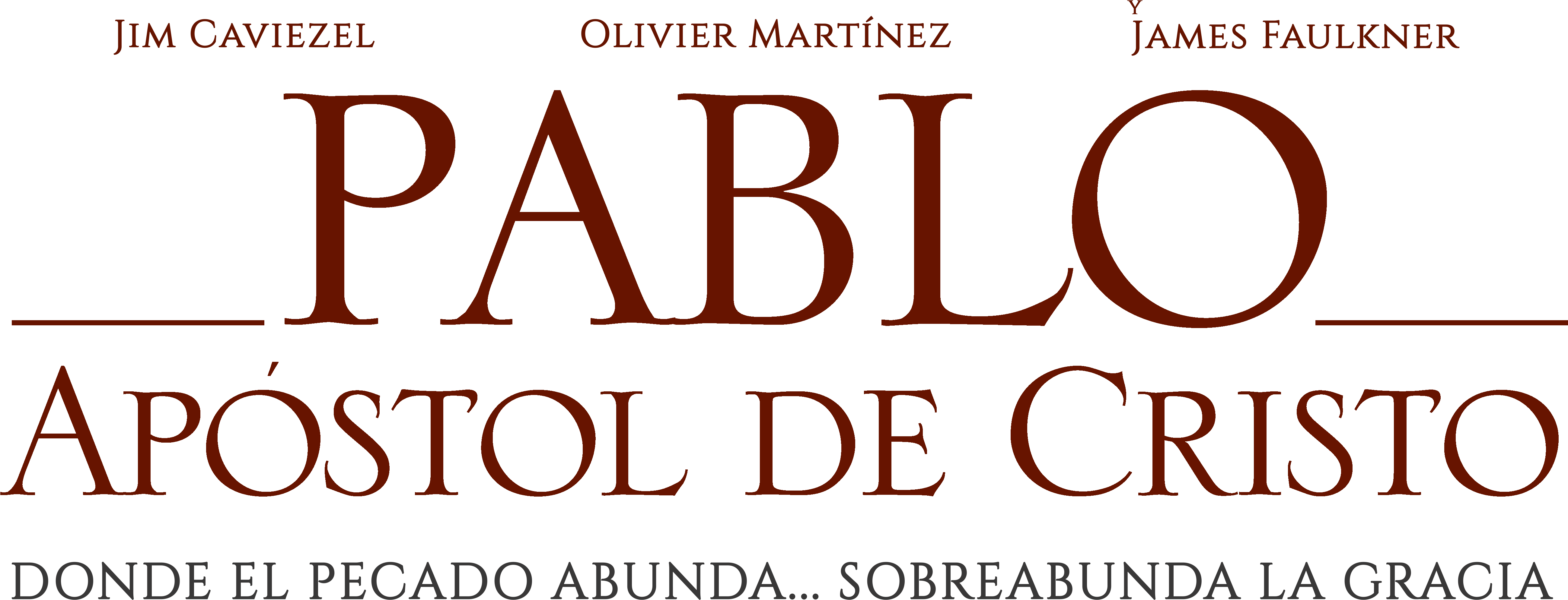 Pablo, Apóstol De Cristo - El Evangelio Según Jesucristo, Enc. Dura (the Gospel (5195x2174), Png Download