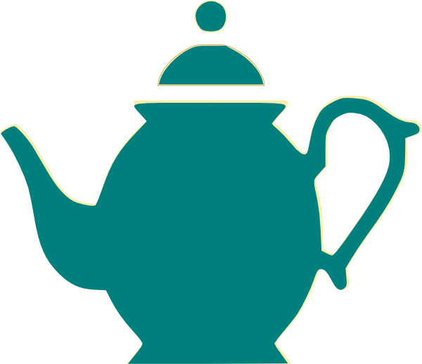 Teapot Clip Art At Clker - Teapot Clip Art (600x517), Png Download