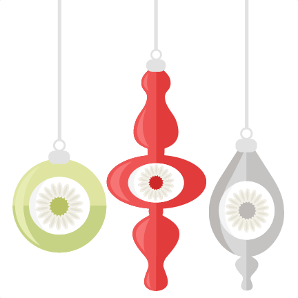 Vintage Cut Files For Cricut Cutting Scrapbooking - Vintage Christmas Ornament Svg (432x432), Png Download