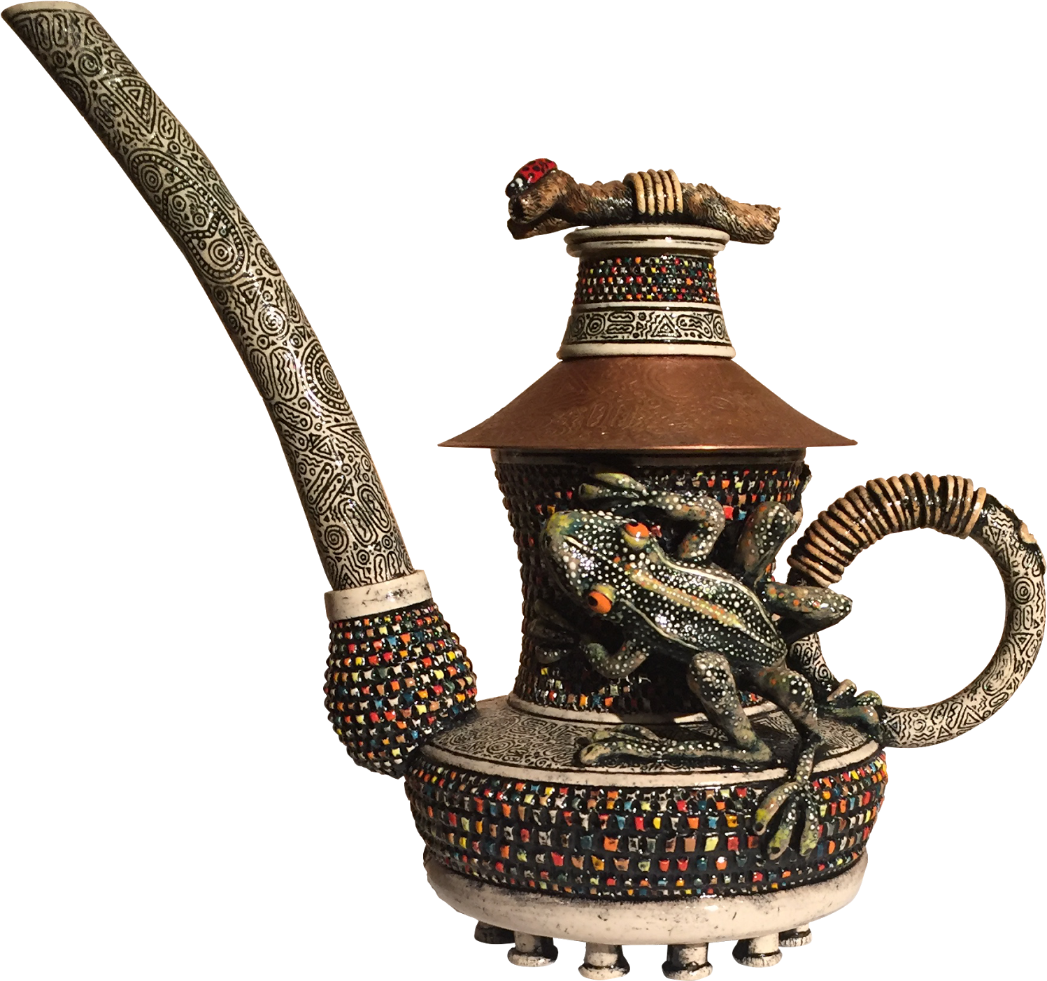 “a Teapot For Prince Darwin” By Marko Fields - Sabre (1600x1507), Png Download