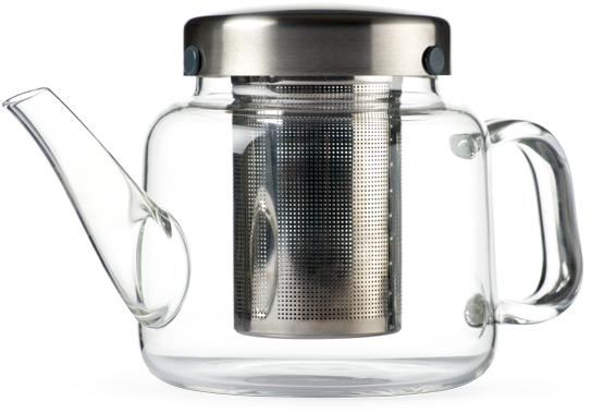 7005 Glass Teapot Tmb - Glass (620x457), Png Download