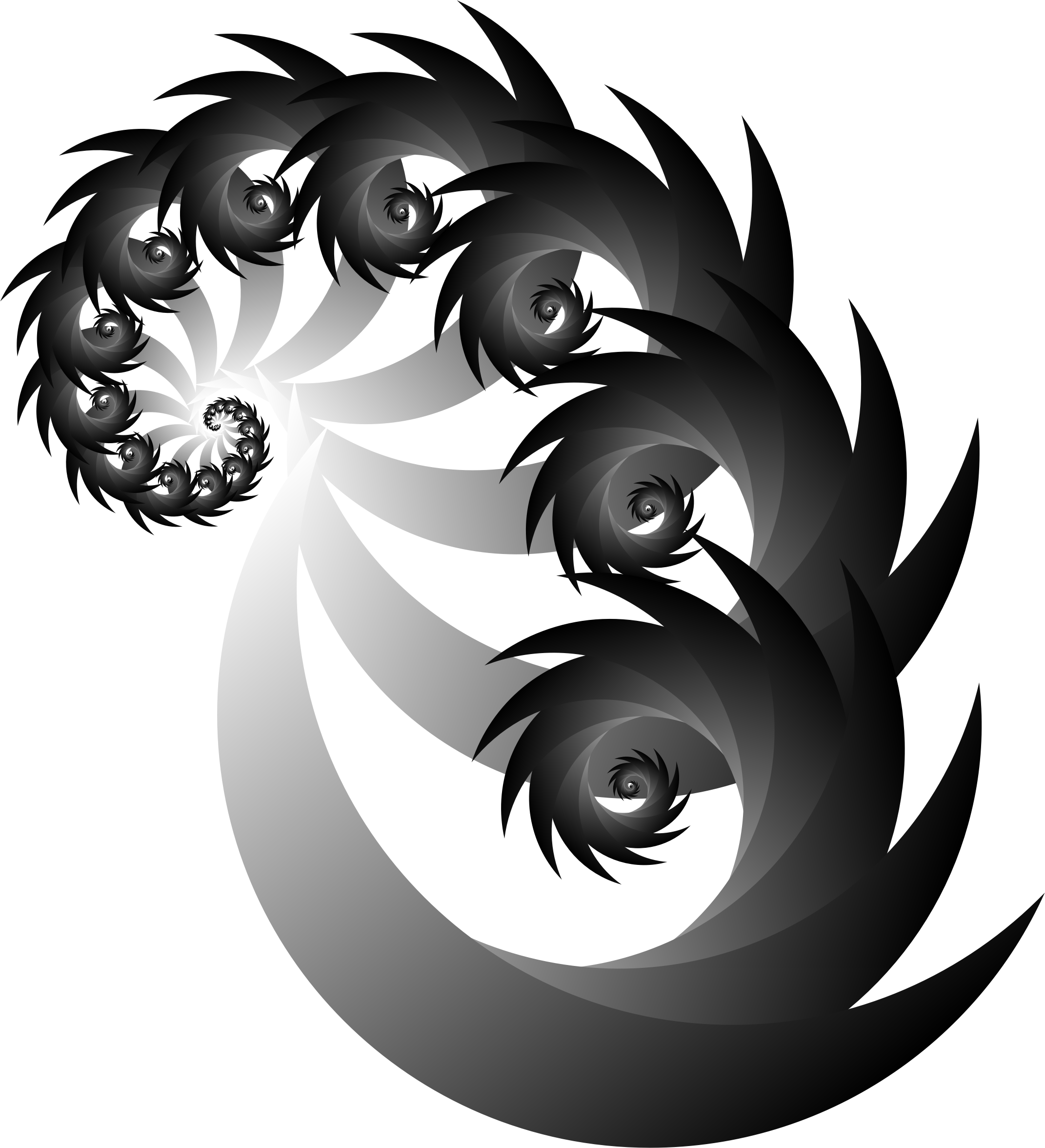 This Free Icons Png Design Of Fractal Cornucopia (2142x2352), Png Download