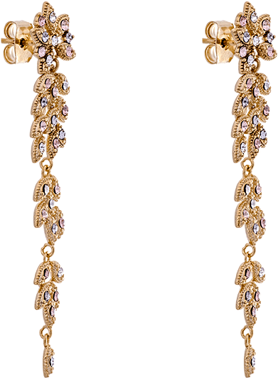 Petite Laurel Earrings Watercolors - Earring (1000x1000), Png Download