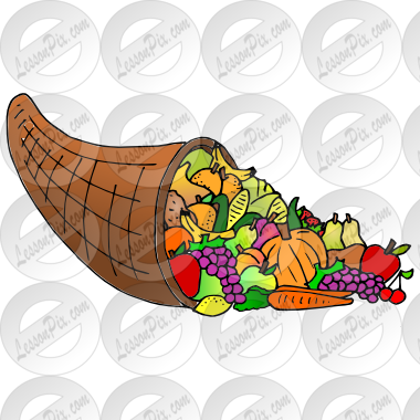 Cornucopia Cliparts - Clip Art (380x380), Png Download