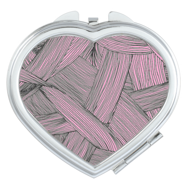 Pink Yarn Travel Mirrors - Mirror (650x650), Png Download