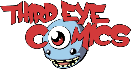 Third Eye Comics Justin - Third Eye Comics Logo (560x332), Png Download
