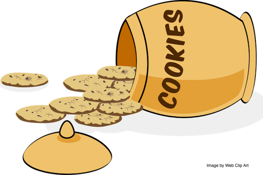 Clipart Of Christmas Cookies - Oatmeal Cookies Clipart (900x600), Png Download