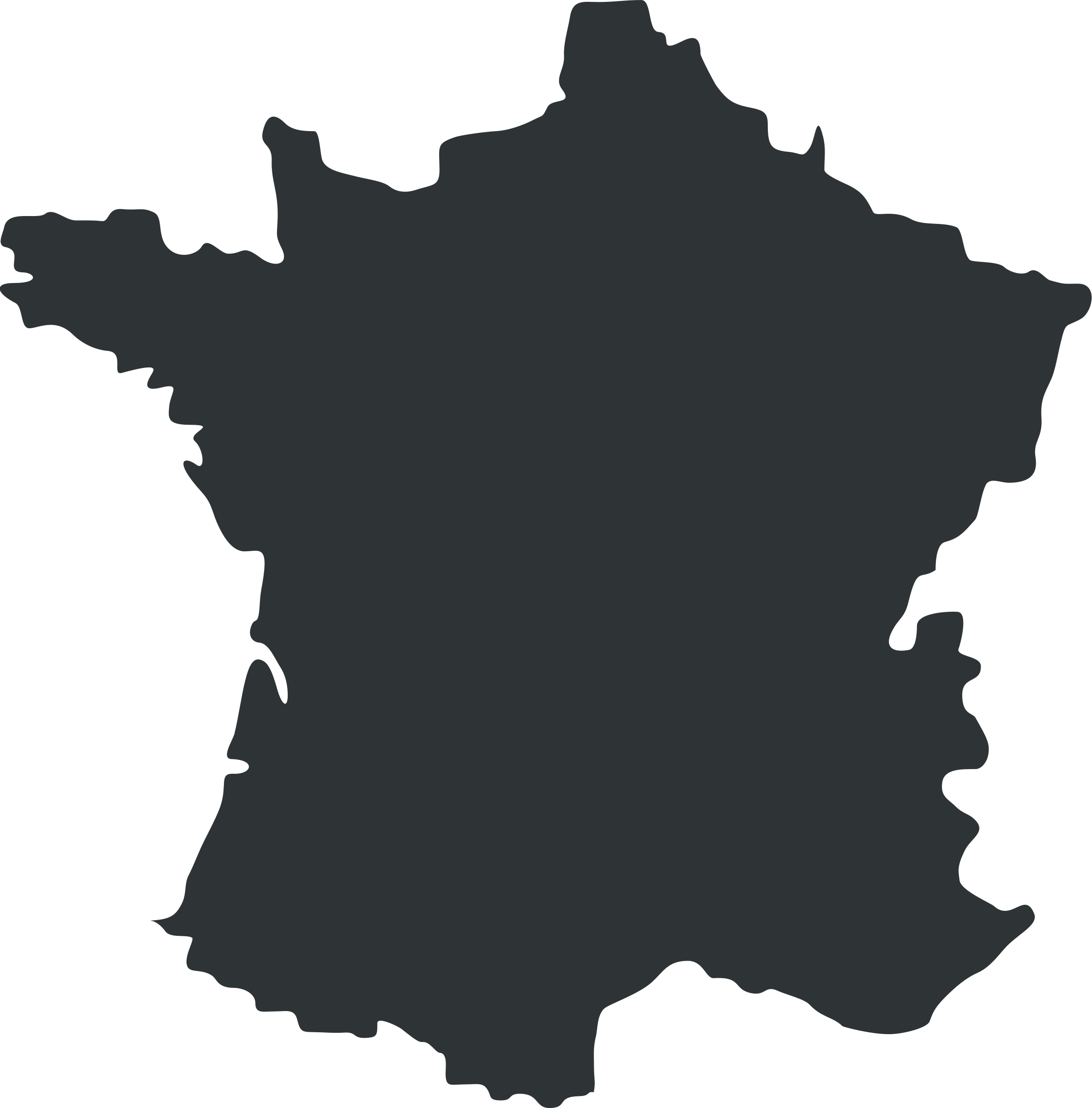 France Map - France Map Vector (2365x2400), Png Download