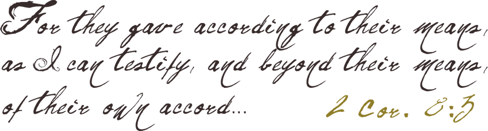 Giving-scripture - Valerie Cruz (970x261), Png Download