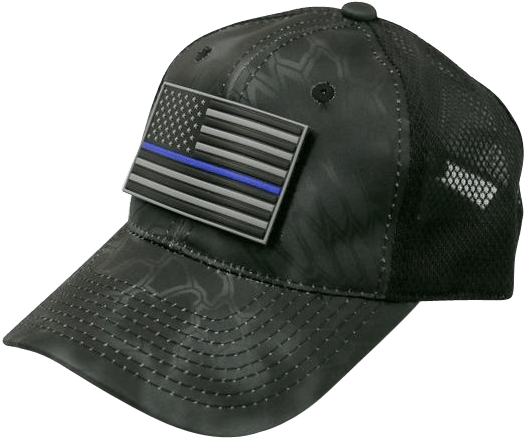 blue camo patagonia hat