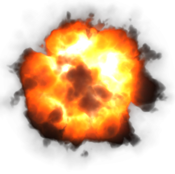 Clipart Photos Explosion Png Png Images - Small Explosion Transparent (352x351), Png Download