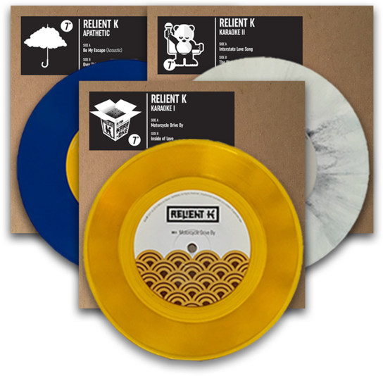 7" Vinyl Series Ii - Relient K - 7" Vinyl Series Ii (apathetic, Karaoke (550x550), Png Download