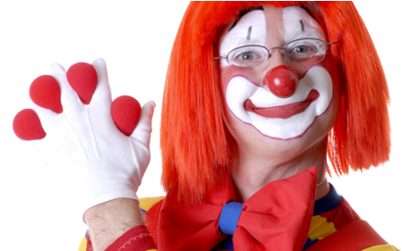 Happy Clown (533x280), Png Download