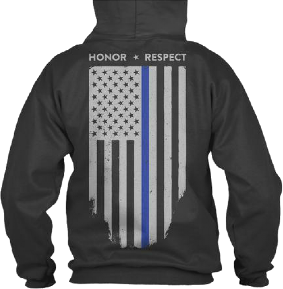 Thinbluelinehoodie - Fox Body Hoodie (1000x980), Png Download