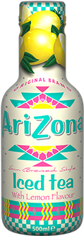 Arizona Lemon Tea - Arizona Iced Tea Original Brand (450x450), Png Download