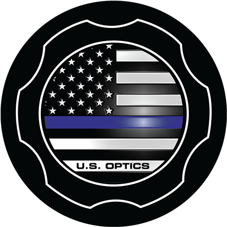 Thin Blue Line Sticker - Horse (993x682), Png Download