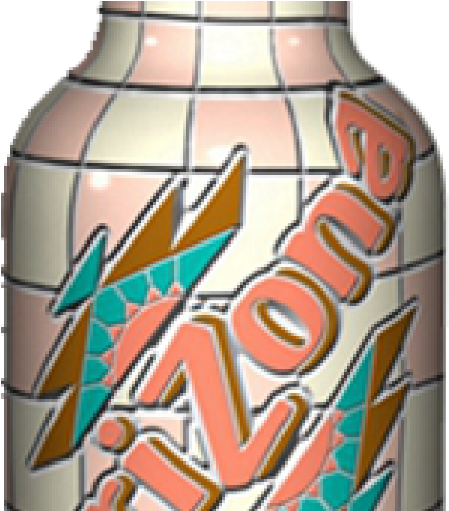 Arizona Ice Tea With Peach 500ml (1000x1000), Png Download
