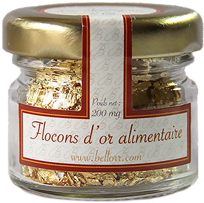 Culinary Gold Flakes - Gold (401x400), Png Download