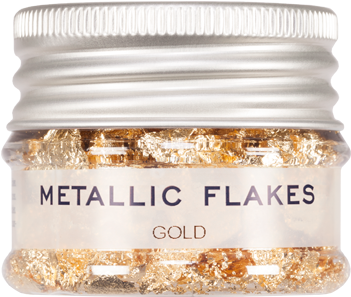 Kryolan Gold Metallic Flakes (350x450), Png Download