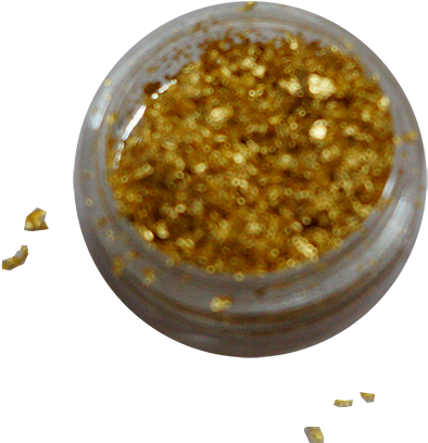 Gold Leaves Flakes 50mg - Duck (473x484), Png Download