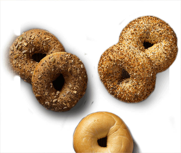 Fighting The Good-food Fight - Bagel (730x617), Png Download