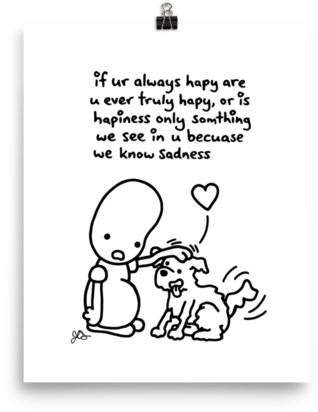 Dog Print - Dog (600x600), Png Download