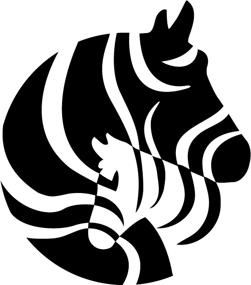 Zebra Png (507x576), Png Download