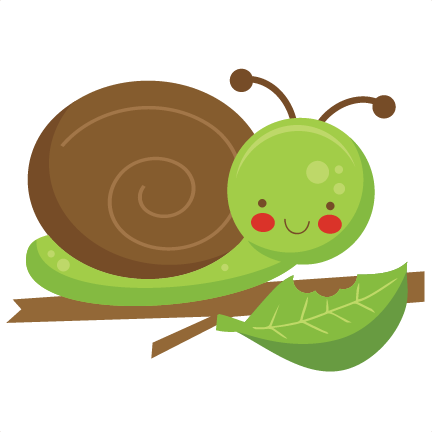 Snail Png Cute Jpg Library - Snail Cute Clipart Png (432x432), Png Download
