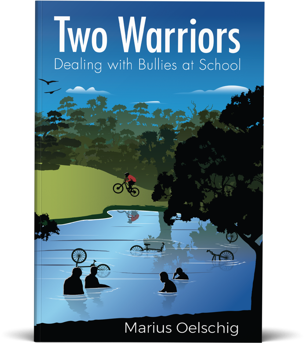 Twowarriors Mockup - Two Warriors: Dealing With Bullies At School (1000x1316), Png Download