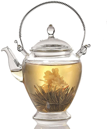Infusiones Tetera De Cristal (480x568), Png Download