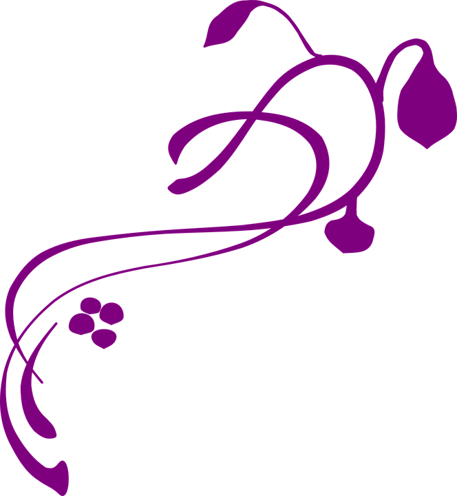 Corner Swirl Cliparts - Vines Clip Art (664x720), Png Download