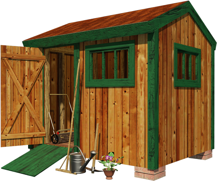 Garden Tool Shed Plans Mary - Shed (900x900), Png Download