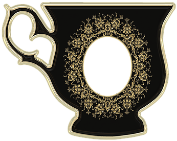 Teacup Cup Porcelain Tea Server Coffee Ser - Teacup Public Domain (374x340), Png Download