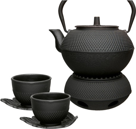 Teapots - Berghoff Gietijzeren Theeset (580x440), Png Download