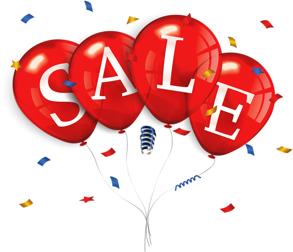 Sale Balloons Png Clipart Image - Yamaha Clp-535 Mahogany Demo Model (600x521), Png Download