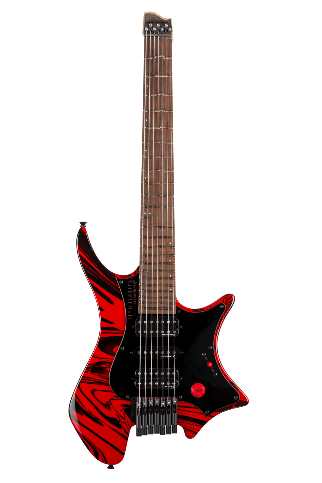 Boden Singularity 7 True Temperament Red Swirl - Strandberg Original 6 Red (1066x1600), Png Download