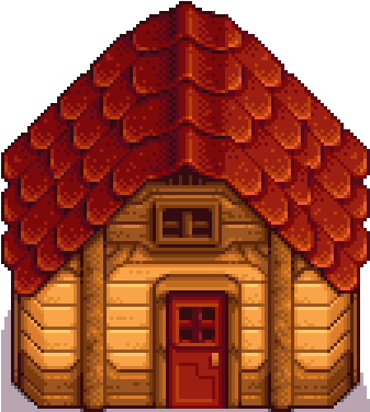 Shed Stardew Valley (336x384), Png Download