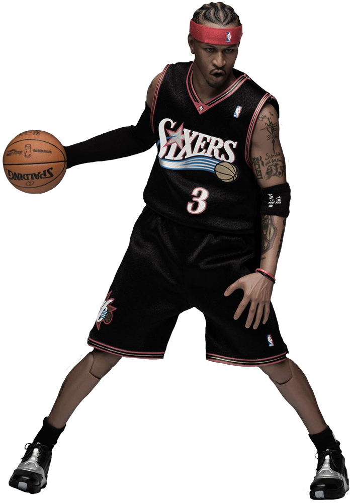 Allen Iverson Cut Out (696x1000), Png Download