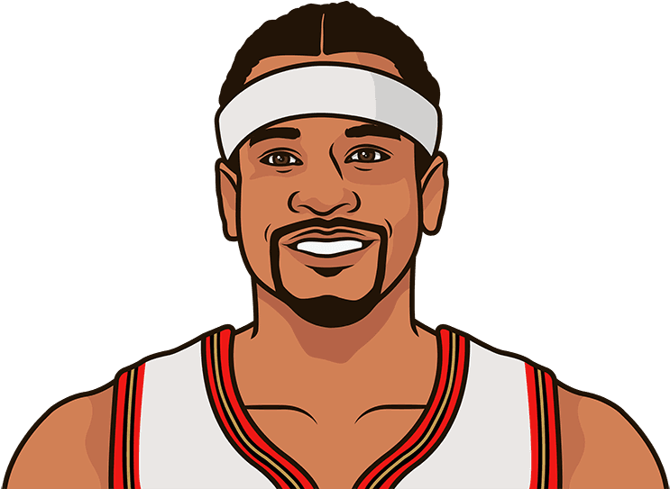 Allen Iverson Stole The Ball 81 Times Against The Toronto - John Wall Cartoon Png (750x542), Png Download