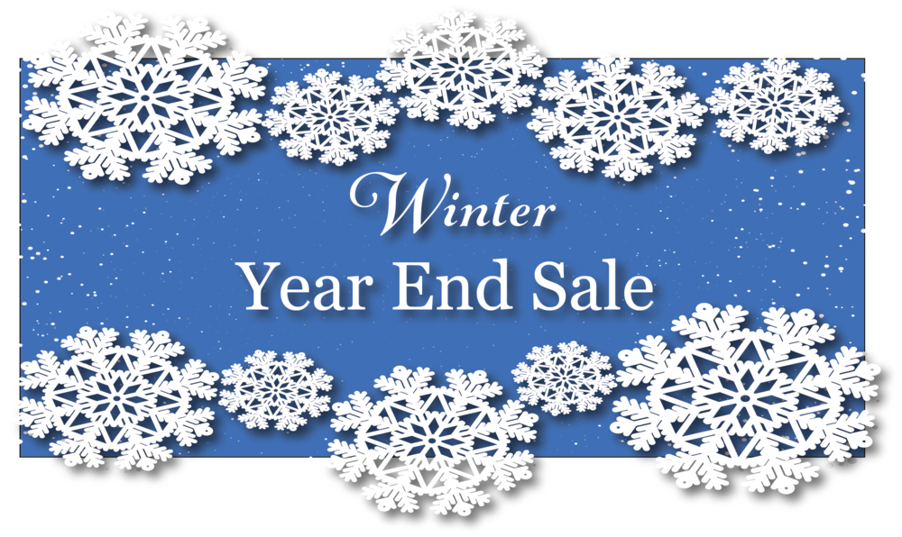 Winter Theme Factory Sale Banner (1000x596), Png Download