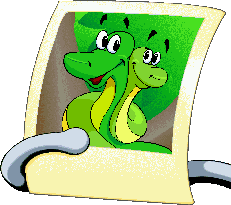 Snake Family Picture - Putt-putt® Saves The Zoo (475x432), Png Download