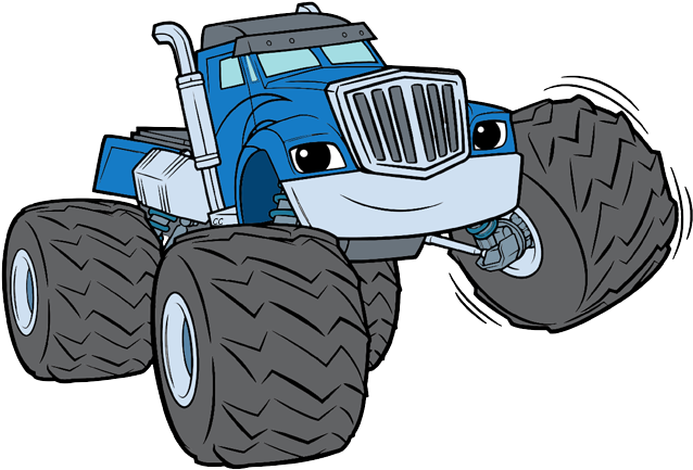 Collection Of Free Blazed Clipart Crusher Download - Dibujos Blaze Monster Machine (644x437), Png Download