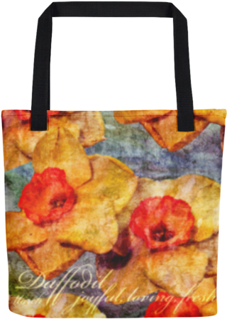 Birthday Blossom Tote Bag - Tote Bag (500x500), Png Download