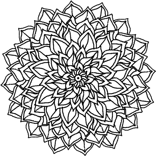 Download - Disegni Da Colorare Per Adulti (900x720), Png Download