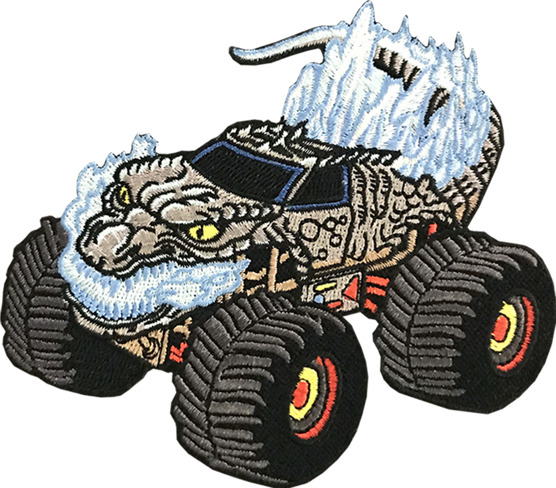 Godzilla Monster Truck - Godzilla (900x900), Png Download