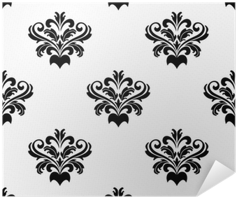 Foliate Arabesque Pattern For Damask Poster • Pixers® - Flower Patterns (400x400), Png Download