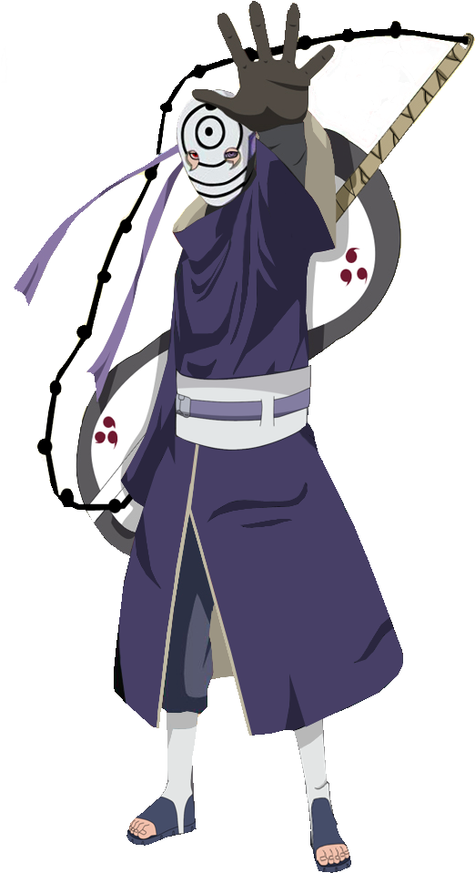 Tobi Obito Uchiha By Elninja75-d5fv6vr - Uchiha Obito Is Tobi (528x975), Png Download