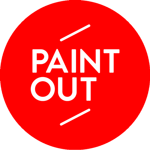 Paint Out 2015 Logo Red - Abc Real Estate Nagasaki Shop (500x500), Png Download