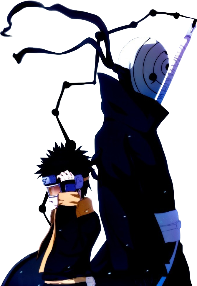Tumblr Static Obito Tobi Render By Dbzartcostom-d5f5tkh - Obito Uchiha Wallpaper Iphone (750x997), Png Download