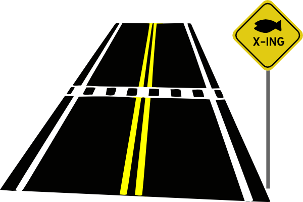 Car On Road Clipart Kid - Road Clipart (600x399), Png Download